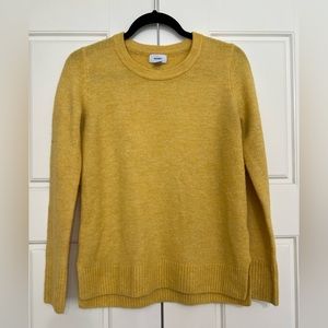 Old Navy Mustard Crewneck Sweater